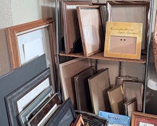 Assorted Vintage and Contemporary Picture Frames