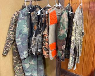 Collection of Vintage Hunting Apparel and Workwear