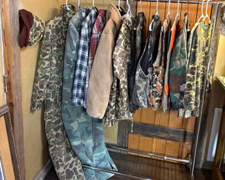 Collection of Vintage Hunting Apparel and Workwear