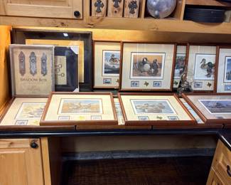 Texas Duck Stamp Print Collection Signed/Numbered with paperwork.