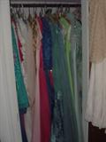 Some of the old ball gowns and dresses