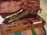 Vintage saxaphone