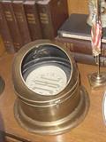 Vintage brass sea compass