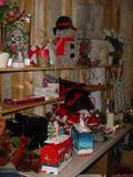 MUCH Christmas decorations, decorated trees, ornaments, figurines, lights and more.