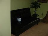 Another leather sofa