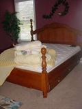 4 post bed as part of the bedroom suite