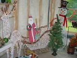 Some of the MUCH Christmas and other holiday decor and collectibles