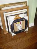 MANY frames and framed art