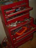 .........and the tool cabinet is full of every kind of hand tools.