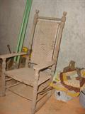 Grandma's old cane rocker