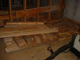LARGE quantity of rustic posts, stair newels, and other decorative wood