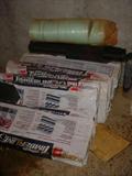 Large quantity of Timberline "shake" shingles and materials