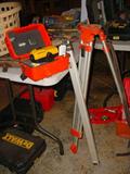 Professional surveyor equipment, with lazer head.