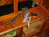 Included this pic as could not get a pic of all of the fly fishing rods, reels, flies, waders, boots, lures, spurs, and so much more