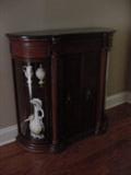 Magnificient hall cabinet, once again filled with collectibles