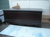 Large antique blanket chest