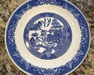 Willow Ware Royal China plate, $20