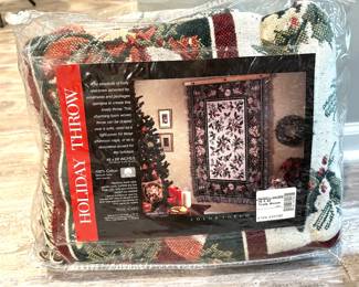 Holiday Throw, $10