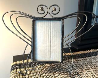 Butterfly frame, 10.5"W x 8.5"H, $10