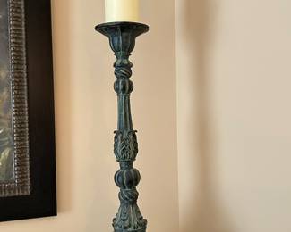 Tall candlestick, 22"H, $34