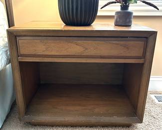 Vtg Nightstand, 2 available, 26"W x 16"D x 22"H, $135 each