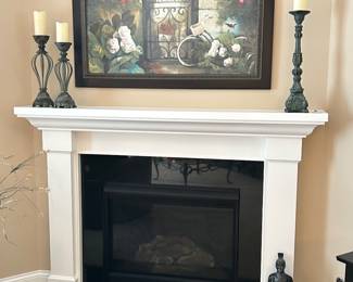 Fireplace and decor - please go to following pics for pricing~