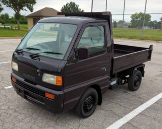 1998 Suzuki Carry 4WD Kei Dump Truck, Hydraulic Dump Bed