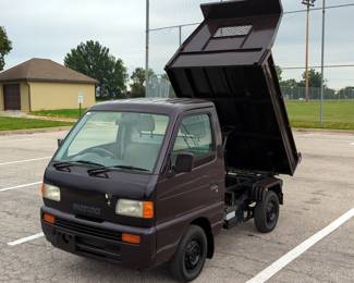 1998 Suzuki Carry 4WD Kei Dump Truck, Hydraulic Dump Bed