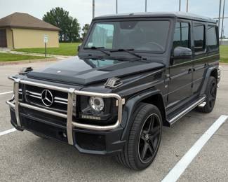 2002 Mercedes-Benz G500 SUV With G55 Aftermarket Accessories