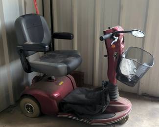 Fiesta By Amigo Mobility Scooter With Battery Charger, Manual, Basket And Cover