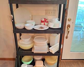 Variety of Tupperware!