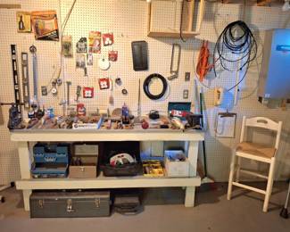 Lots of Tools! In Basement and Garage!
