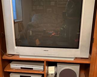 Large retro Sony TV