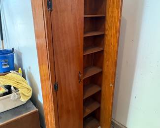 Vintage wood cabinet
