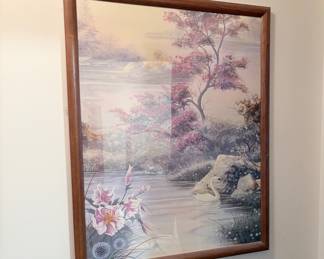 Large vintage print