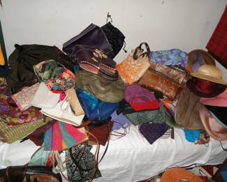 Handbags, hats