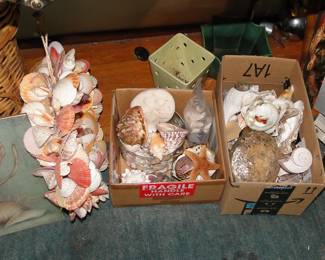 More Seashells, seashell wreath