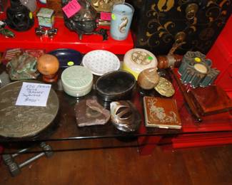 Trinket boxes and more