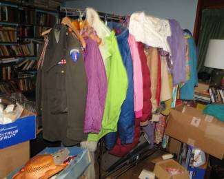 Army jacket, more modern coats