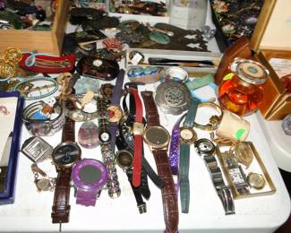 Watches, perfume