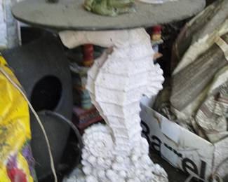 Seahorse Whorl Table