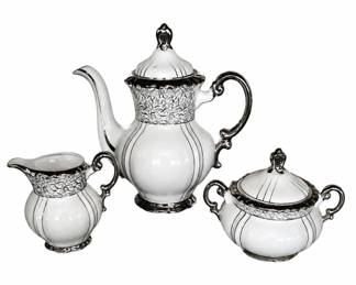Porcelain tea service