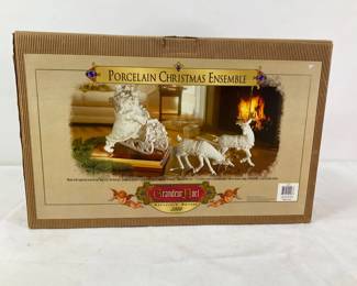 Porcelain Christmas Ensemble