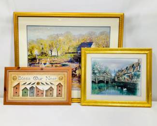 Three Pieces of Artwork