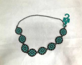 Turquoise Chain Belt