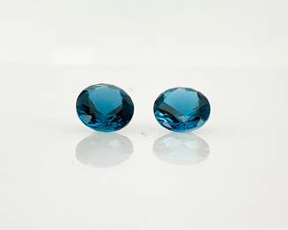 Round London Blue Topaz