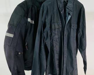 Harley Davidson Button Down and Vance Motorcycle Jacket