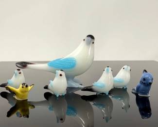 Miniature Blown Glass Trinkets