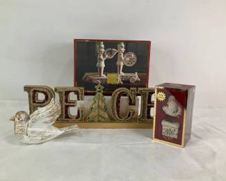 Lenox Toy Soldier Candlesticks and More