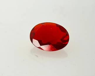 Oval Cut Mexican Cherry Opal